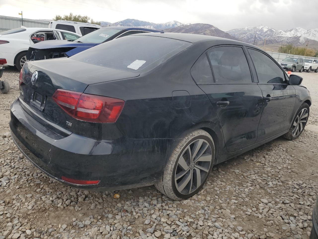 2016 Volkswagen Jetta VIN 3VW267AJ1GM388366 Copart auction photo, front end / side damage thumbnail 3