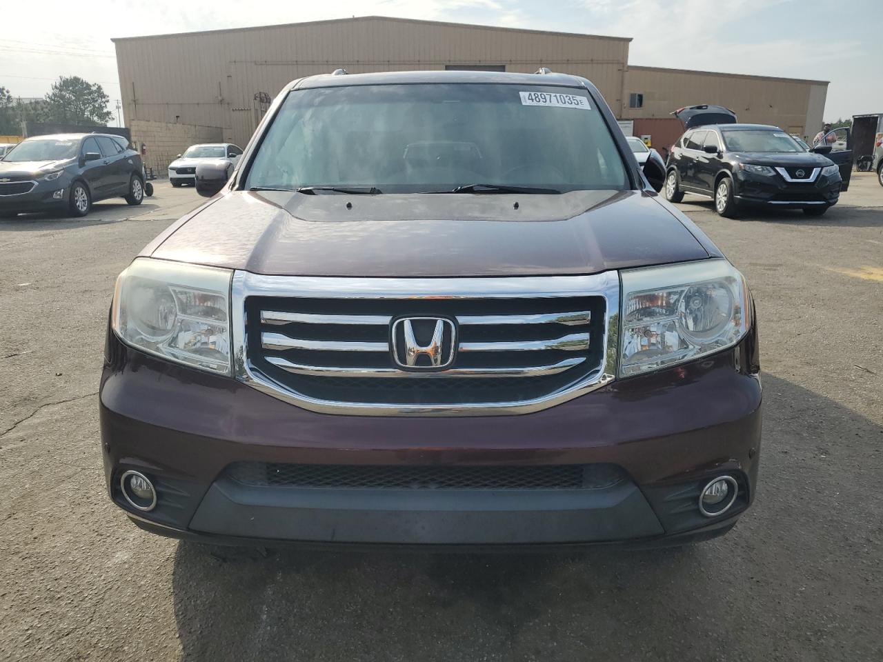 2014 Honda Pilot VIN 5FNYF3H9XEB019248 Copart auction photo, side damage thumbnail 5