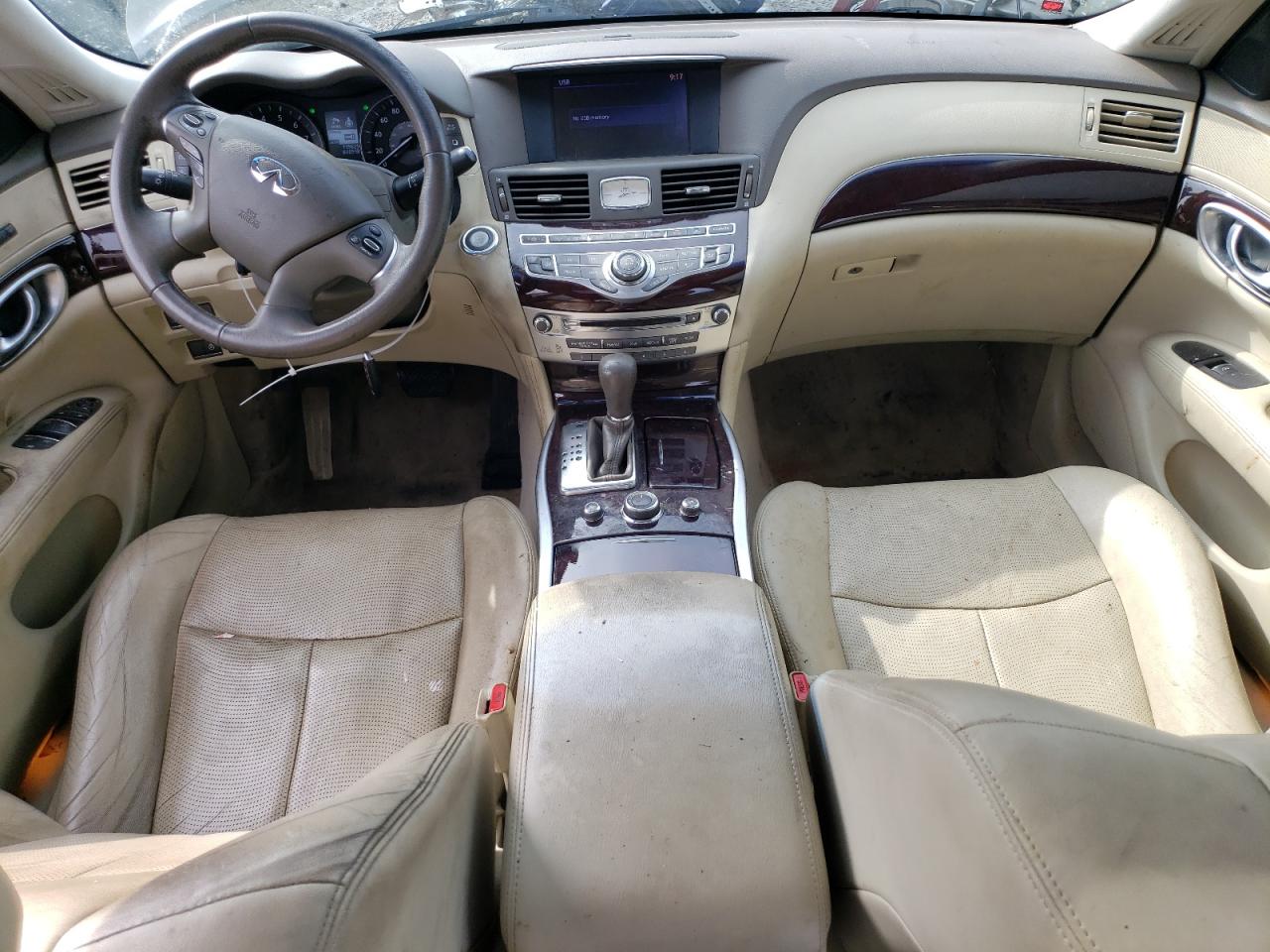 2013 Infiniti M VIN JN1BY1AR2DM601013 Copart auction photo, rear end damage thumbnail 8