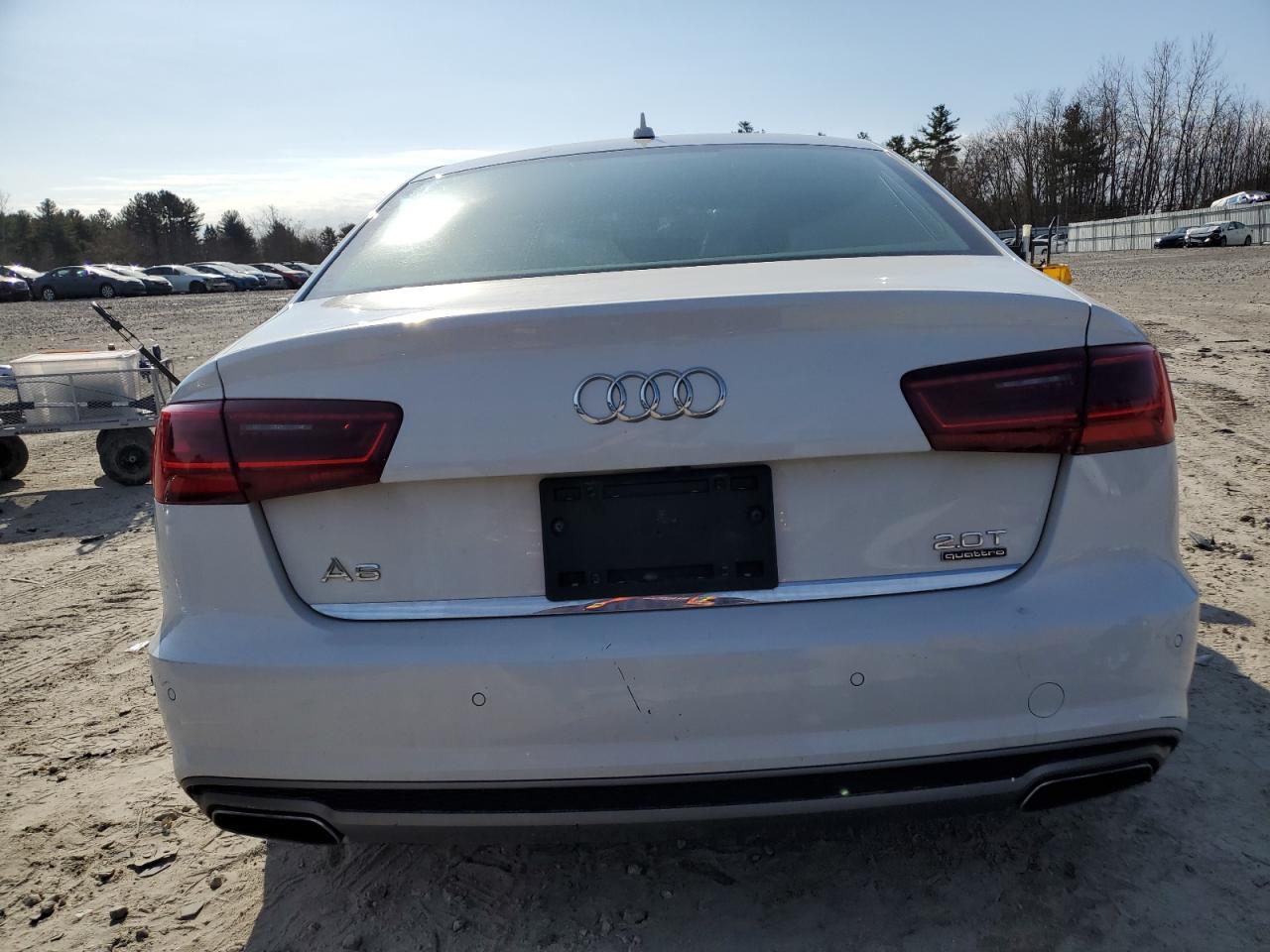 2016 Audi A6 VIN WAUGFAFC9GN073866 Copart auction photo, front end / undercarriage damage thumbnail 6