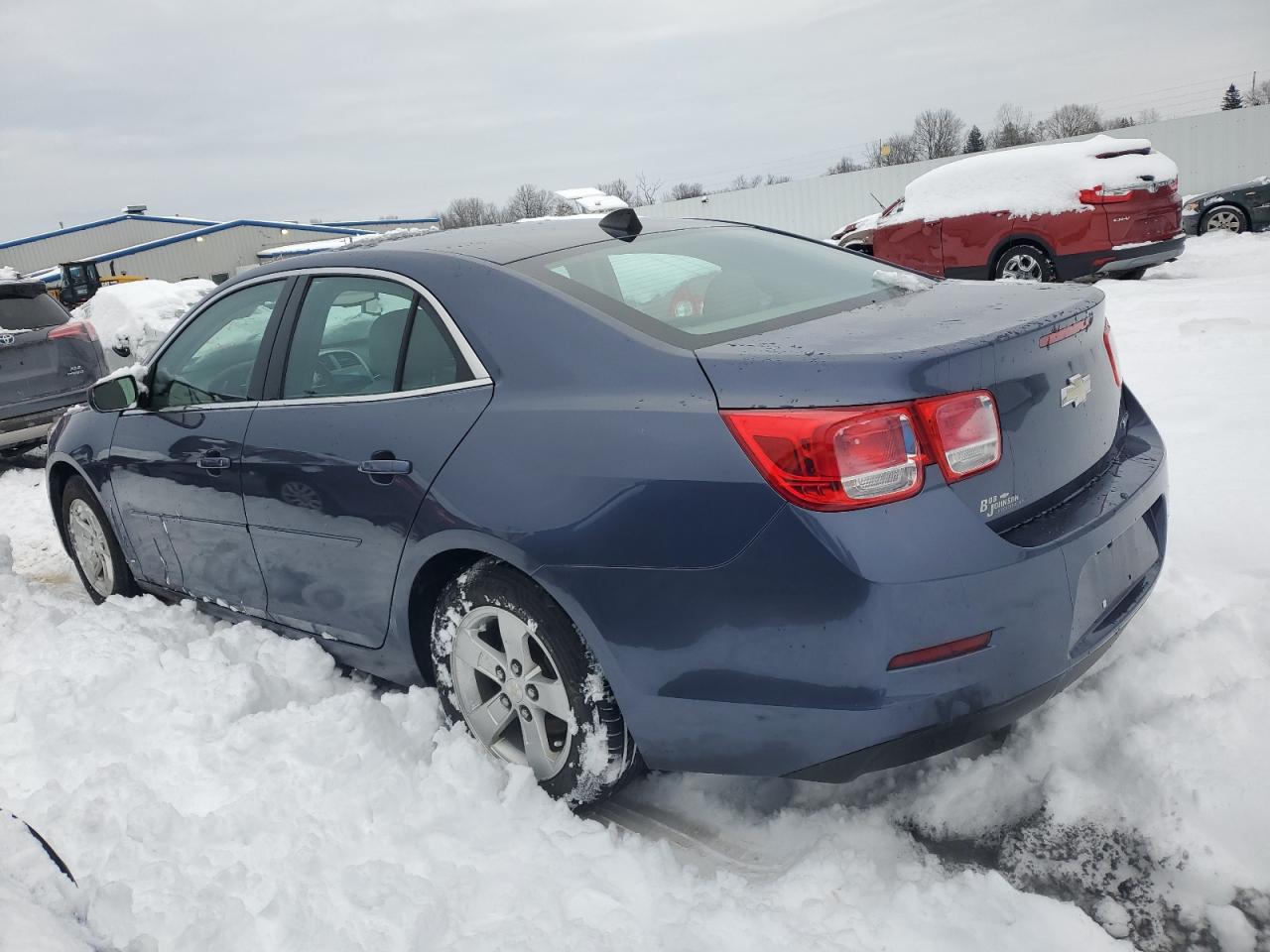 2013 Chevrolet Malibu VIN 1G11B5SAXDF194470 Copart auction photo, side / rear end damage thumbnail 2