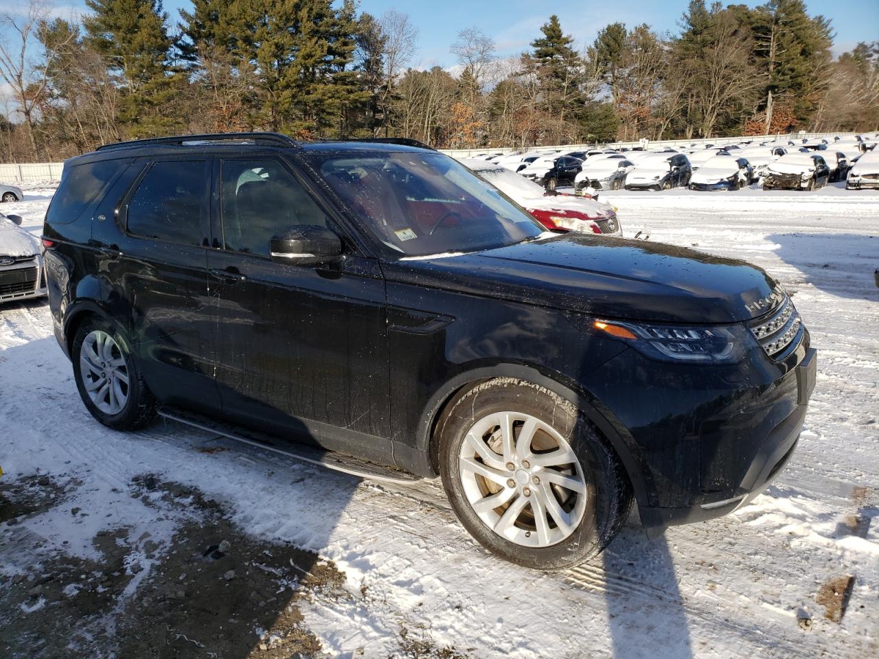 2018 Land Rover Discovery VIN SALRR2RV5JA050436 Copart auction photo, rear end / top/roof damage thumbnail 4
