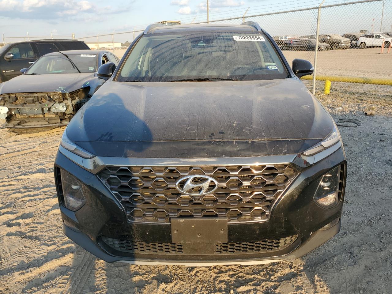 2020 Hyundai Santa Fe VIN 5NMS53AAXLH247422 Copart auction photo, minor dent/scratches damage thumbnail 5