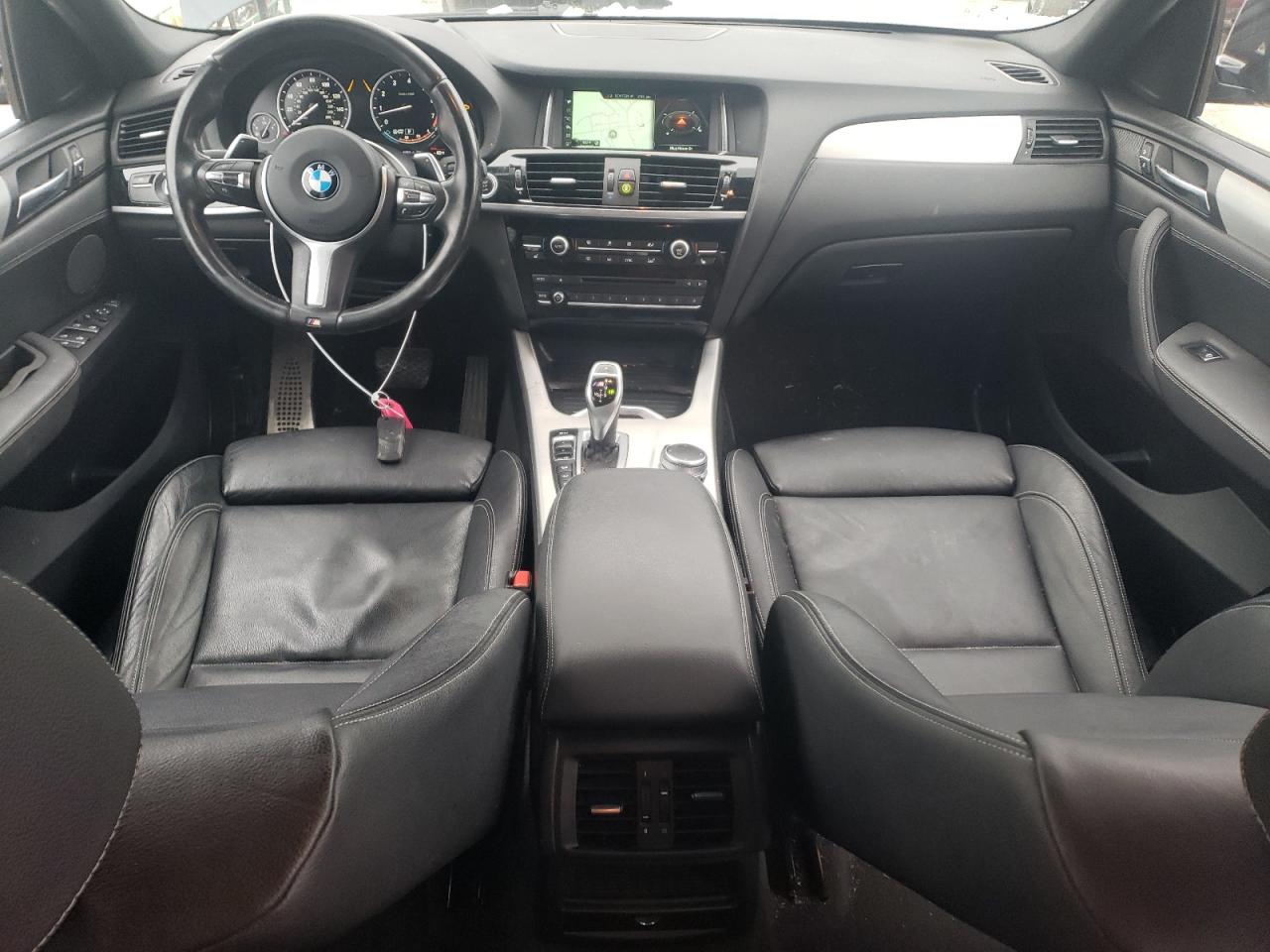 2017 BMW X4 VIN 5UXXW7C57H0U25416 Copart auction photo, front end / side damage thumbnail 8