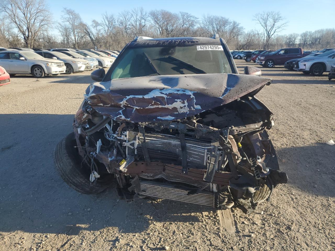 2023 Chevrolet TrailBlazer VIN KL79MPS27PB096286 Copart auction photo, front end / undercarriage damage thumbnail 5