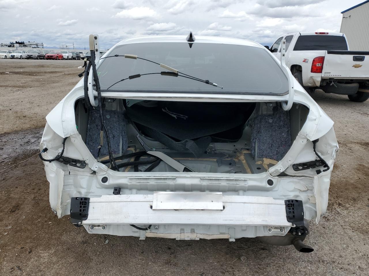 2022 Honda Accord VIN 1HGCV1F36NA090943 Copart auction photo, rear end / frame damage damage thumbnail 6
