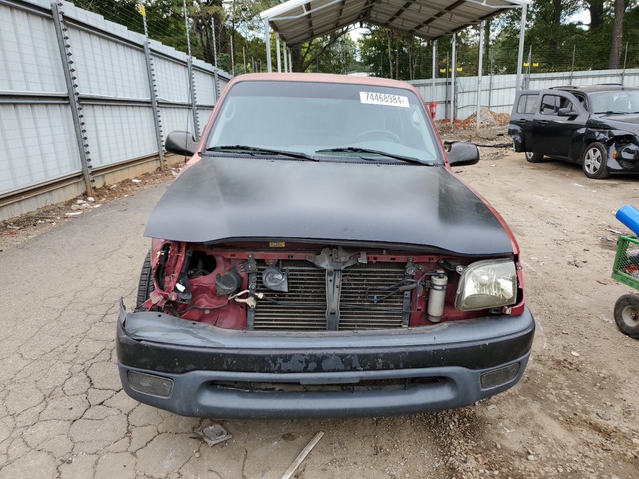 2004 Toyota Tacoma VIN 5TENL42N84Z424853 Copart auction photo, all over damage thumbnail 5