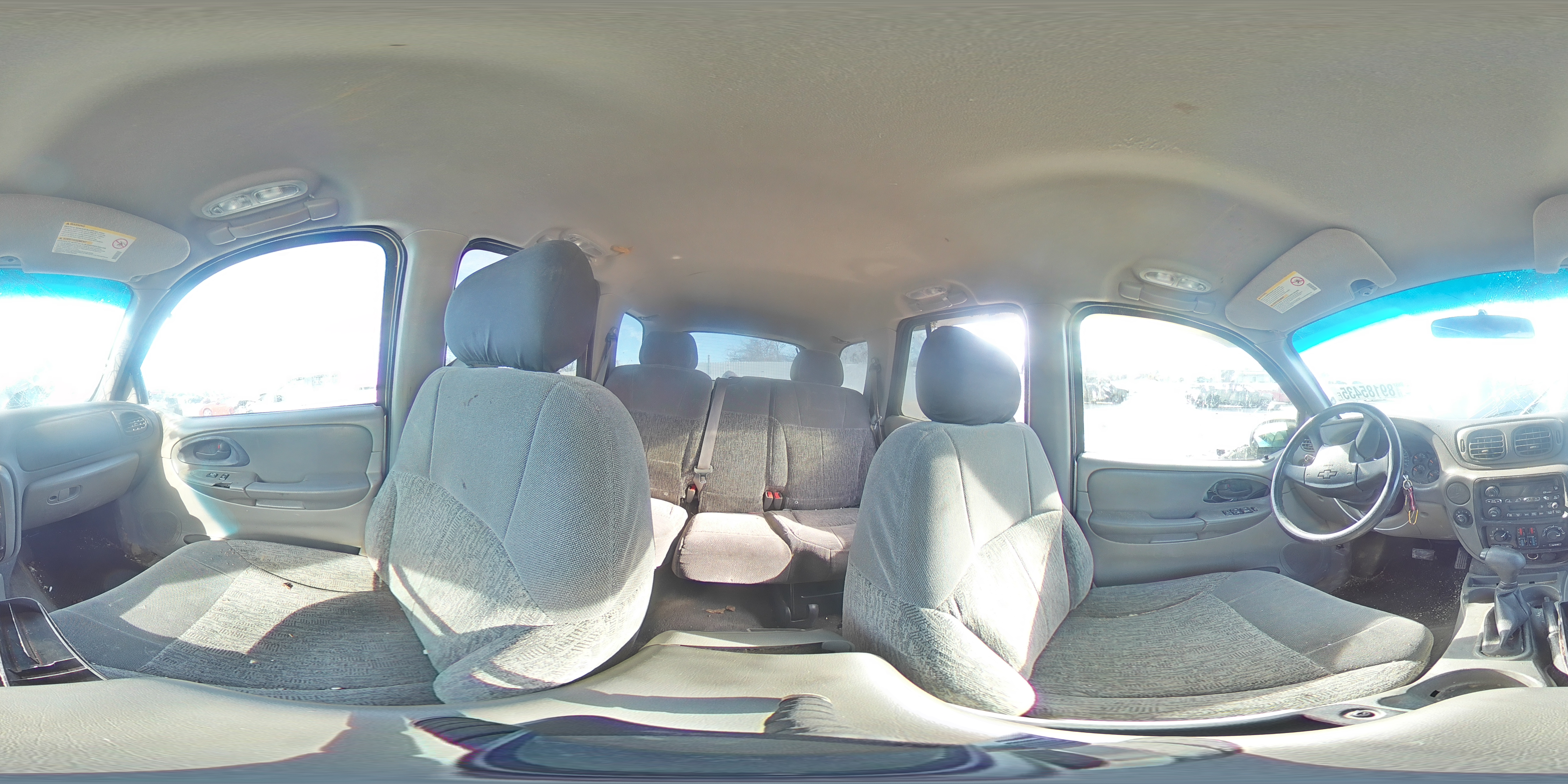 2003 Chevrolet TrailBlazer VIN 1GNDS13S332137674 Copart auction photo, rollover damage thumbnail 14