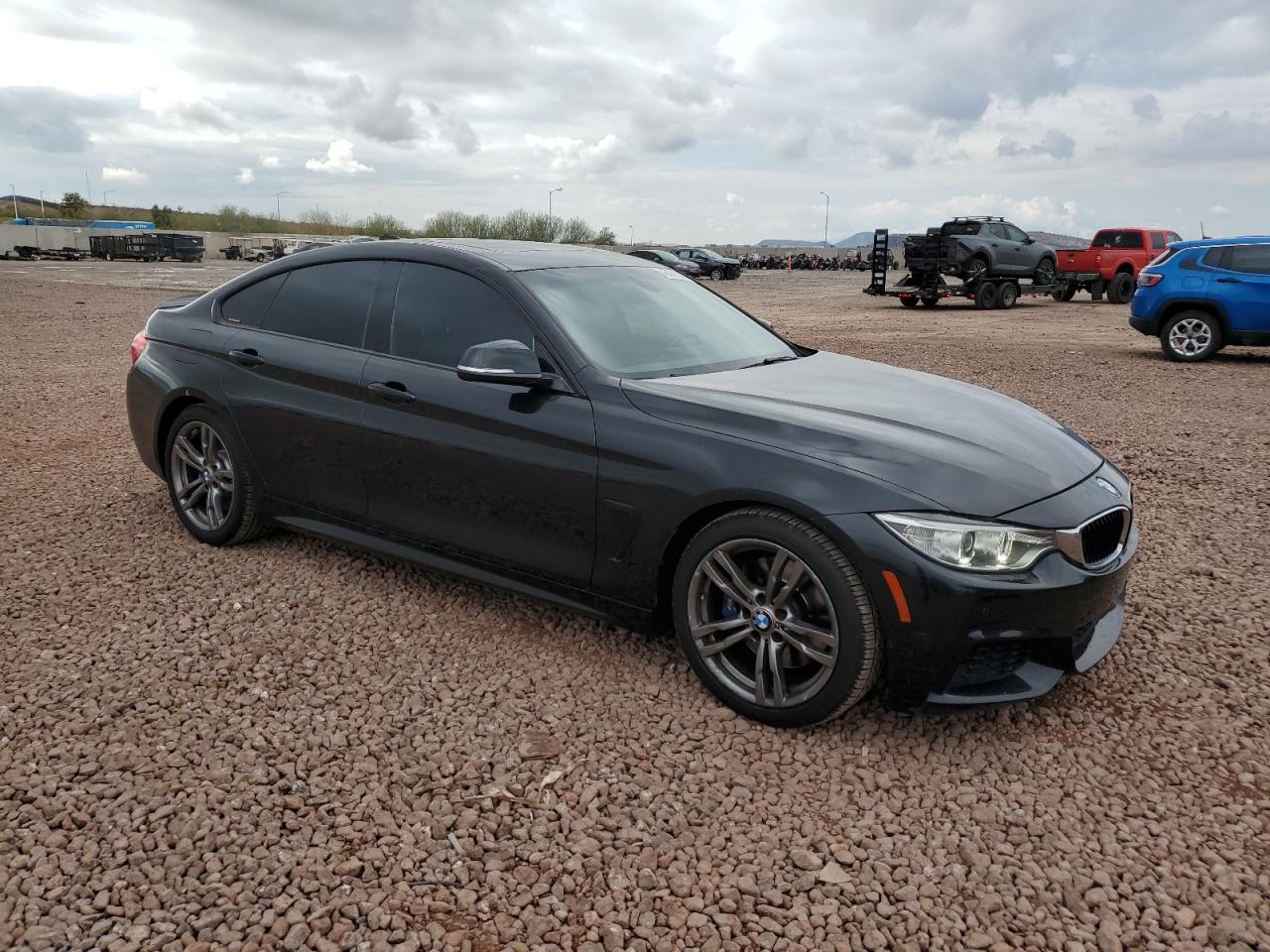 2015 BMW 4er VIN WBA4A9C51FD416390 Copart auction photo, minor dent/scratches damage thumbnail 4