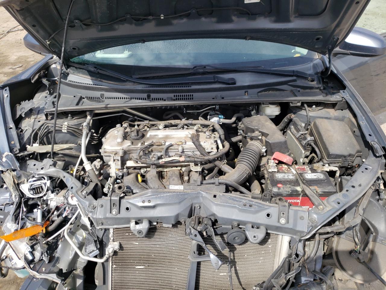 2014 Toyota Corolla VIN 2T1BURHE1EC100719 Copart auction photo, front end / rear end damage thumbnail 11