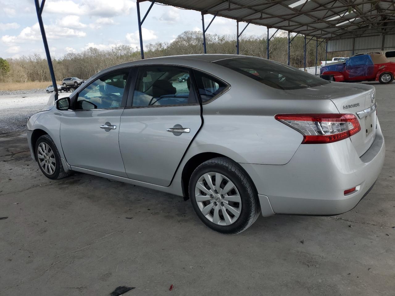 2014 Nissan Sentra VIN 3N1AB7AP4EL690366 Copart auction photo, front end damage thumbnail 2