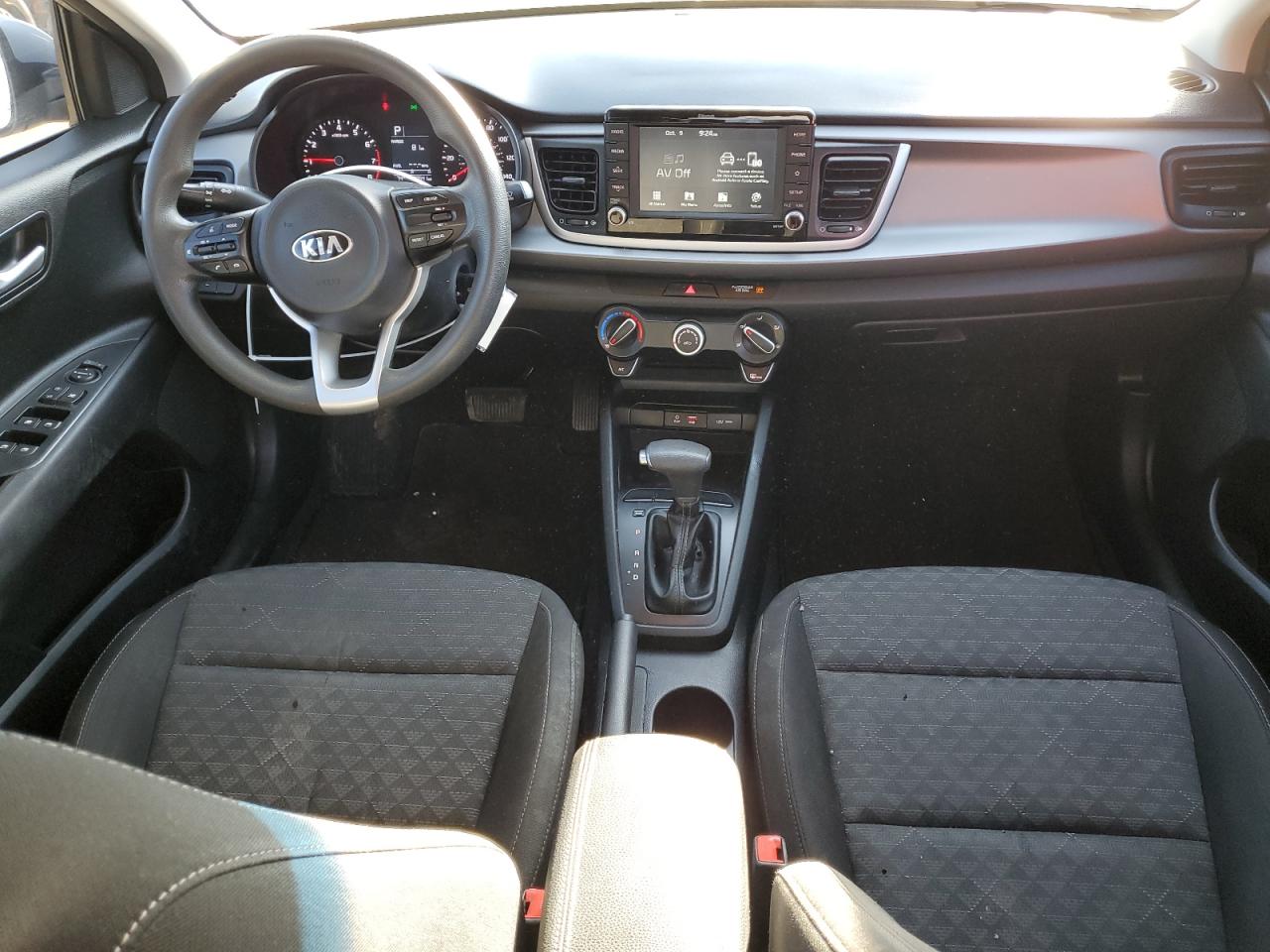 2019 KIA Rio VIN 3KPA24ABXKE170432 Copart auction photo, rear end / minor dent/scratches damage thumbnail 8