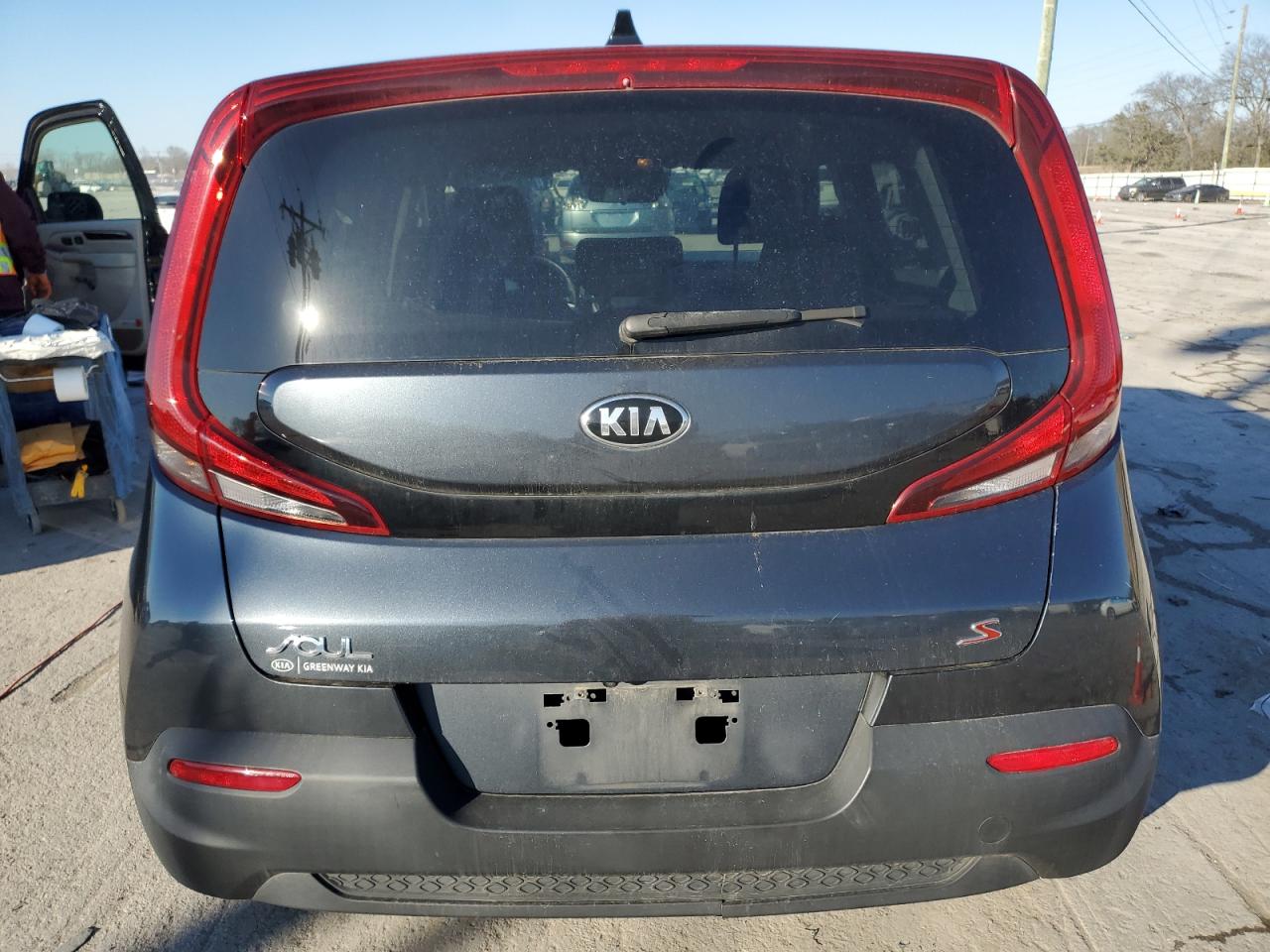 2020 KIA Soul VIN KNDJ23AU4L7089875 Copart auction photo, front end / side damage thumbnail 6