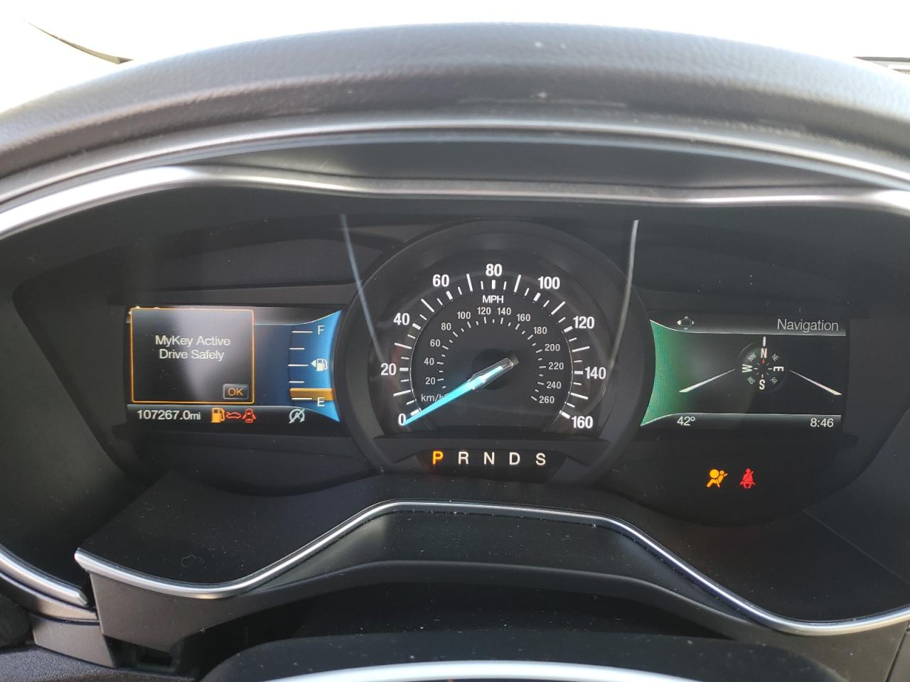 2017 Ford Fusion VIN 3FA6P0HD2HR166356 Copart auction photo, side damage thumbnail 9