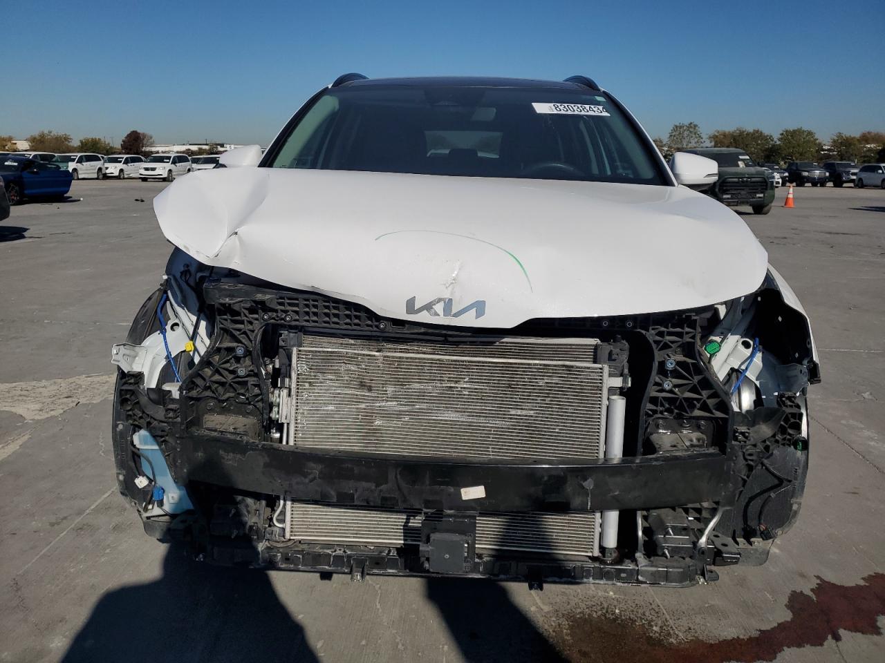 2023 KIA Sportage VIN 5XYK53AF5PG082858 Copart auction photo, front end / rear end damage thumbnail 5