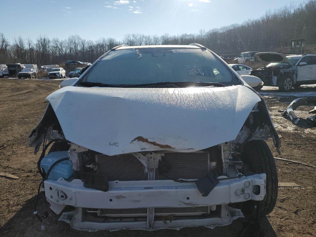 2018 Toyota Prius VIN JTDKDTB30J1604360 Copart auction photo, front end damage thumbnail 5