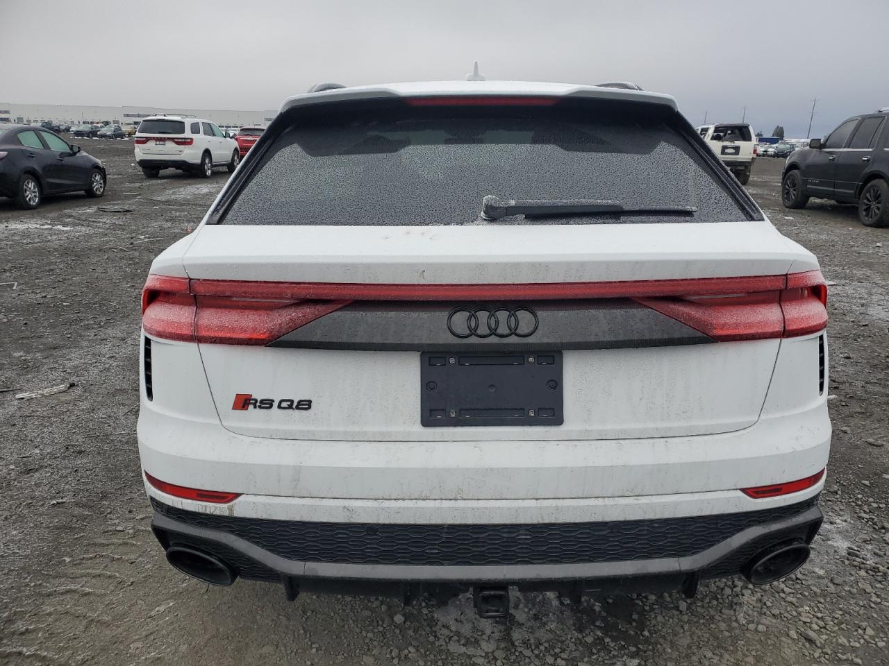 2023 Audi RS Q8 VIN WU1ARBF18PD030617 Copart auction photo, front end / side damage thumbnail 6