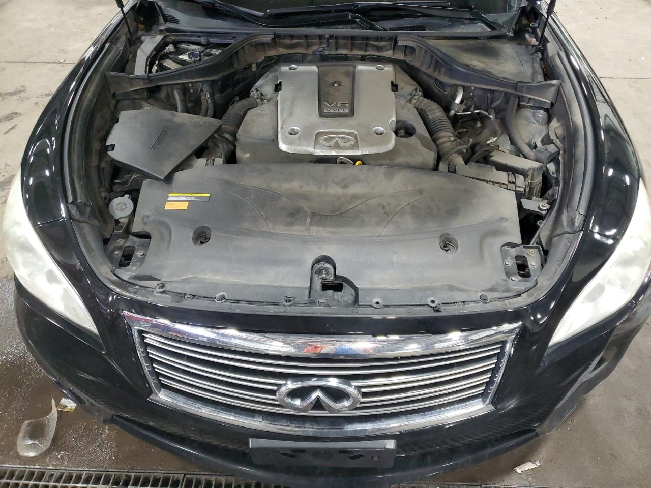 2011 Infiniti M VIN JN1BY1AR1BM371915 Copart auction photo, side damage thumbnail 11