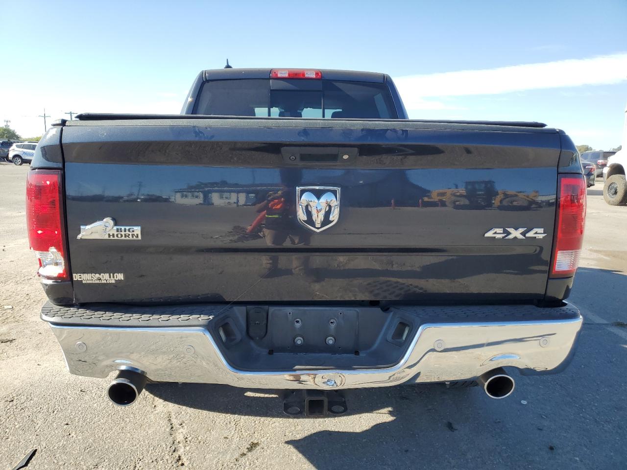 2017 RAM 1500 VIN 1C6RR7TT5HS530533 Copart auction photo, rear end / undercarriage damage thumbnail 6