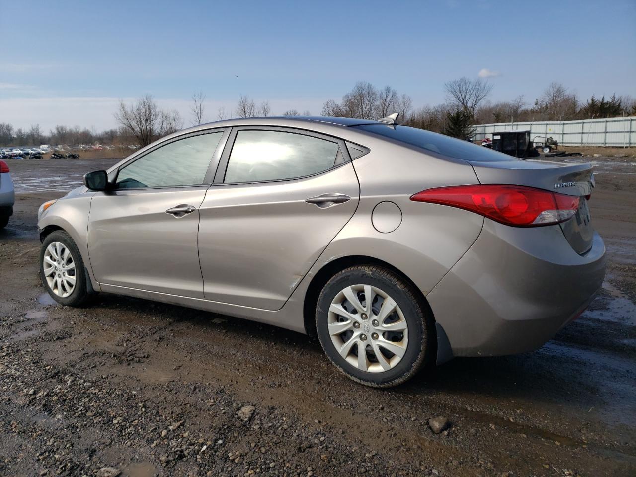 2013 Hyundai Elantra VIN 5NPDH4AE8DH199884 Copart auction photo, front end damage thumbnail 2