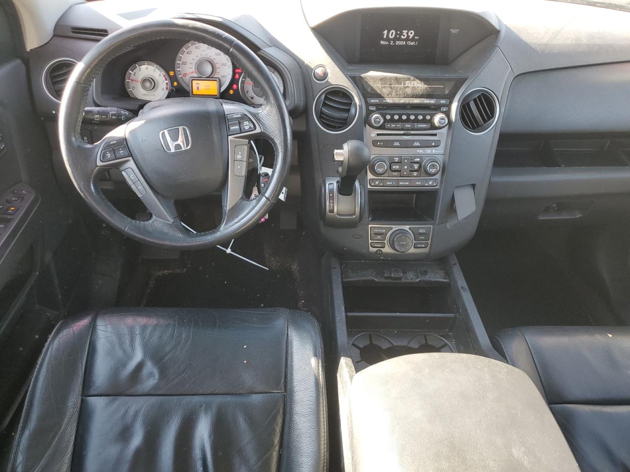 2012 Honda Pilot VIN 5FNYF3H98CB033601 Copart auction photo, front end damage thumbnail 8