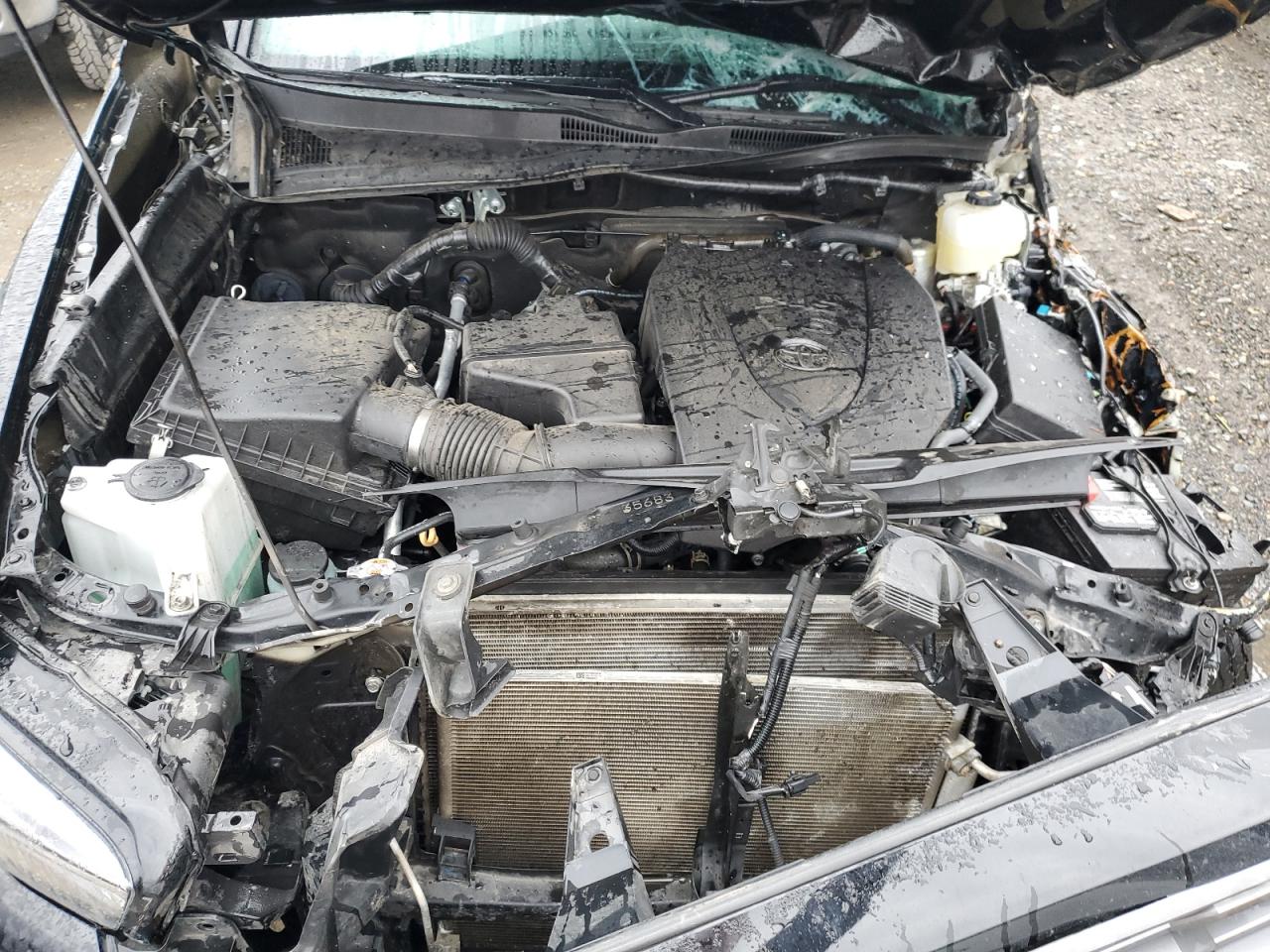 2023 Toyota Tacoma VIN 3TMCZ5AN7PM549258 Copart auction photo, rollover damage thumbnail 13