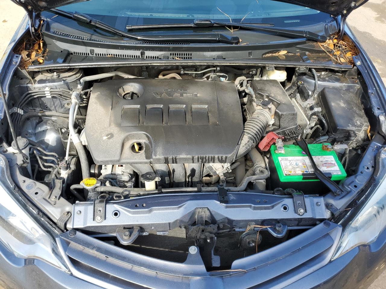 2016 Toyota Corolla VIN 2T1BURHEXGC489380 Copart auction photo, side / rear end damage thumbnail 11