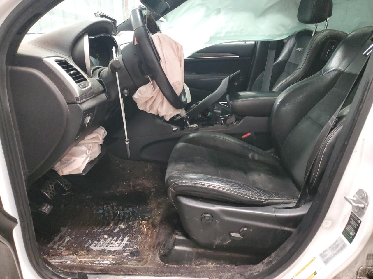 2016 Jeep Grand Cherokee VIN 1C4RJFDJ5GC420503 Copart auction photo, front end / side damage thumbnail 7