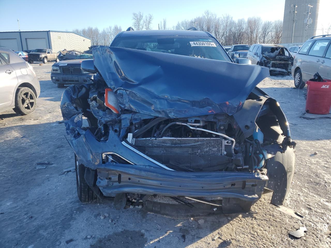 2017 Chevrolet Equinox VIN 2GNFLFEK6H6118305 Copart auction photo, front end damage thumbnail 5