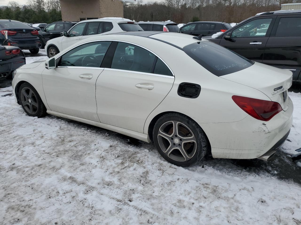 2014 Mercedes-Benz CLA-klasse VIN WDDSJ4EB3EN144326 Copart auction photo, mechanical damage thumbnail 2
