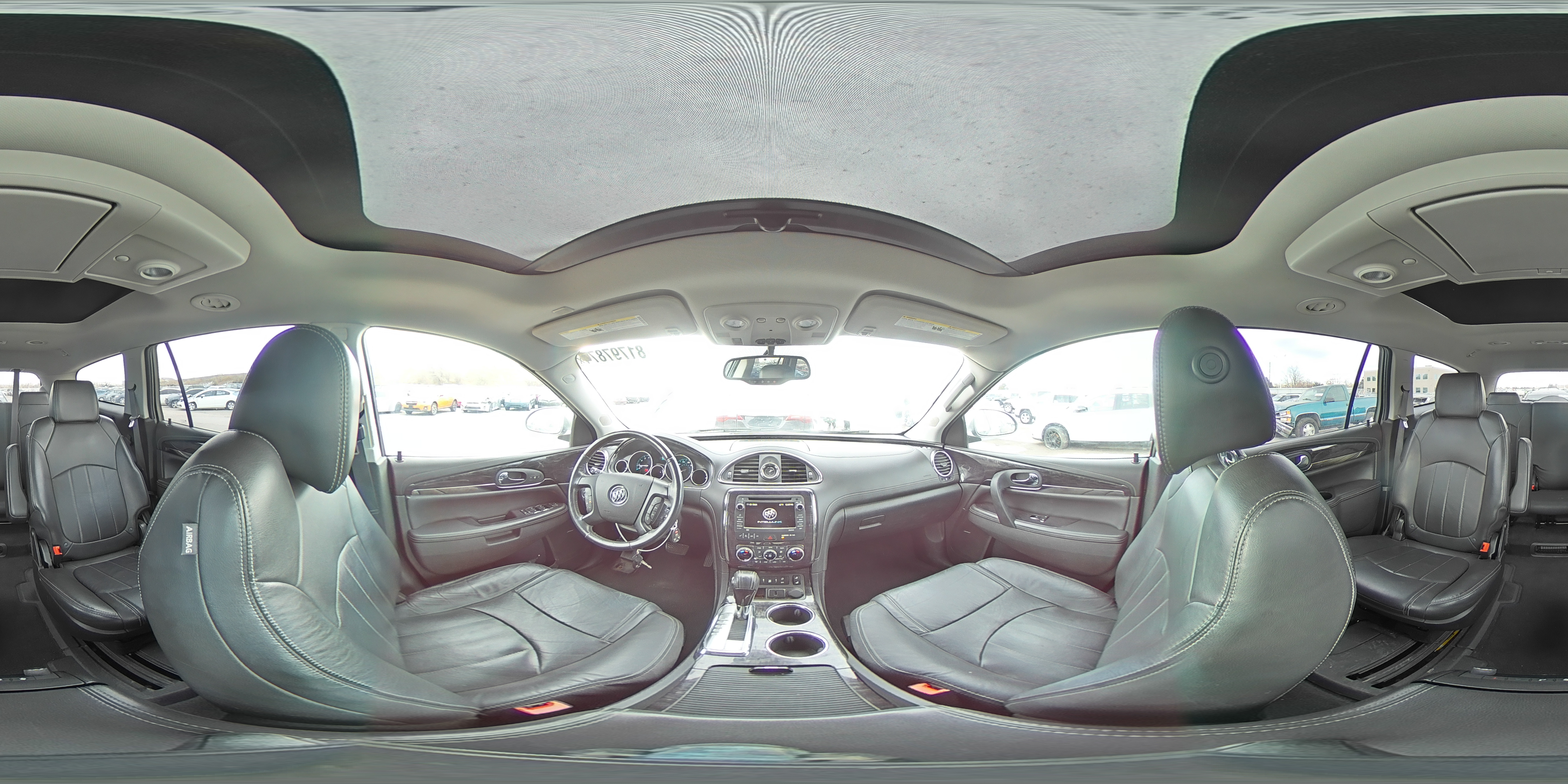 2017 Buick Enclave VIN 5GAKVBKD8HJ225330 Copart auction photo, front end / rear end damage thumbnail 15