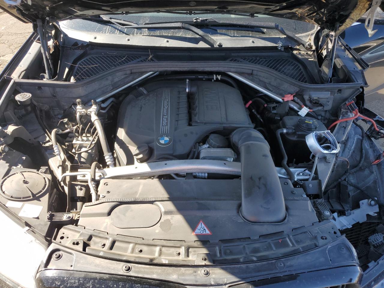 2015 BMW X5 VIN 5UXKR0C53F0K71907 Copart auction photo, front end / rear end damage thumbnail 12