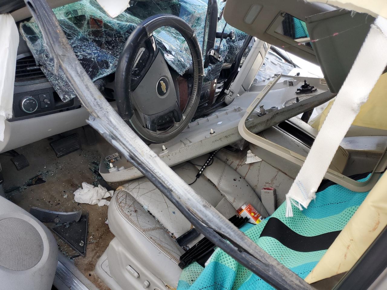 2007 Chevrolet Tahoe VIN 1GNFC13047R417315 Copart auction photo, rollover damage thumbnail 8