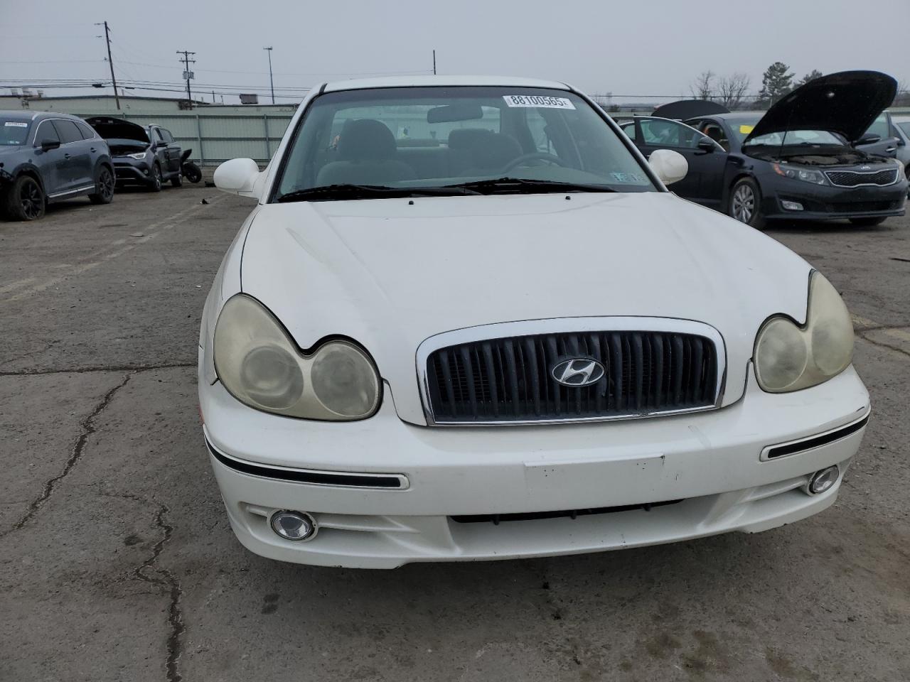 2003 Hyundai Sonata VIN KMHWF35HX3A903193 Copart auction photo, side damage thumbnail 5