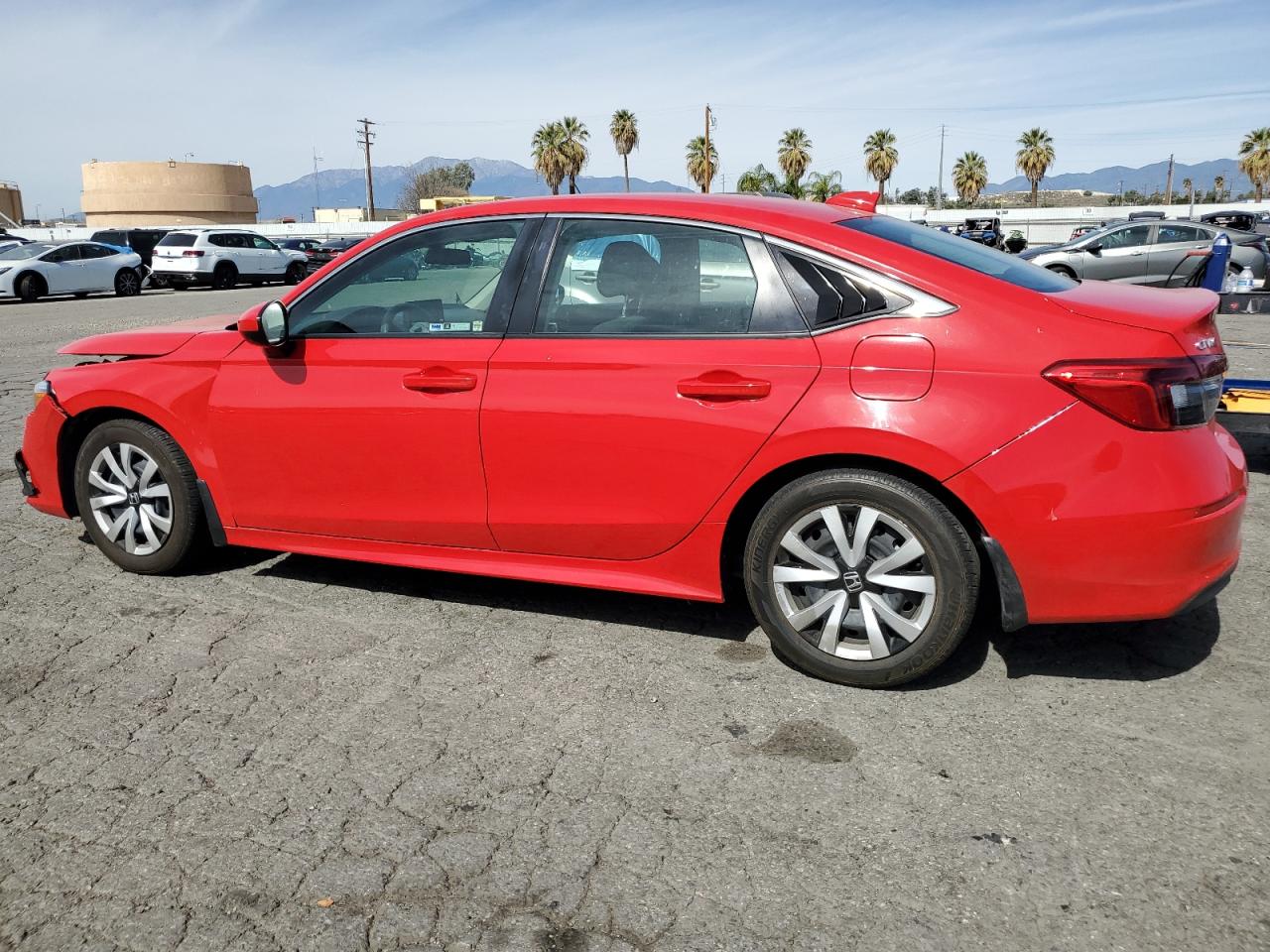 2023 Honda Civic VIN 2HGFE2F24PH535047 Copart auction photo, front end damage thumbnail 2