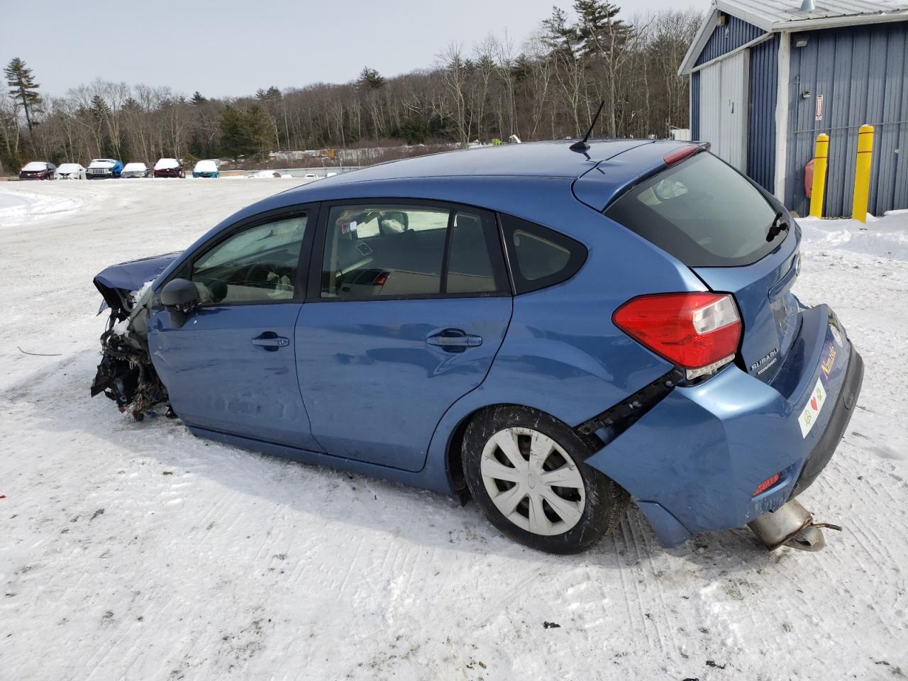 2016 Subaru Impreza VIN JF1GPAA60G8280815 Copart auction photo, front end / rear end damage thumbnail 2