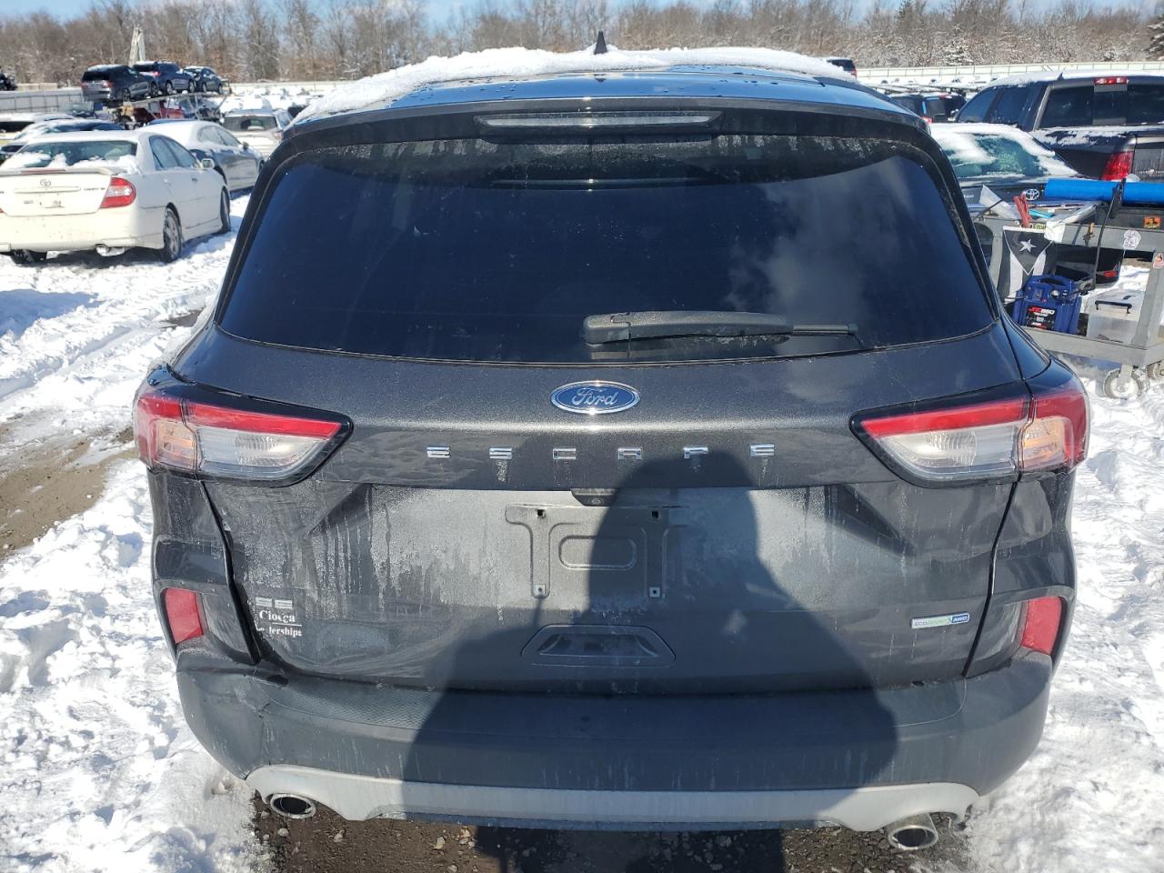 2020 Ford Escape VIN 1FMCU9G66LUC21112 Copart auction photo, rear end damage thumbnail 6