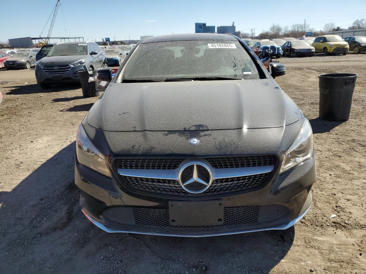 2017 Mercedes-Benz CLA-klasse VIN WDDSJ4GB7HN497153 Copart auction photo, rear end damage thumbnail 5