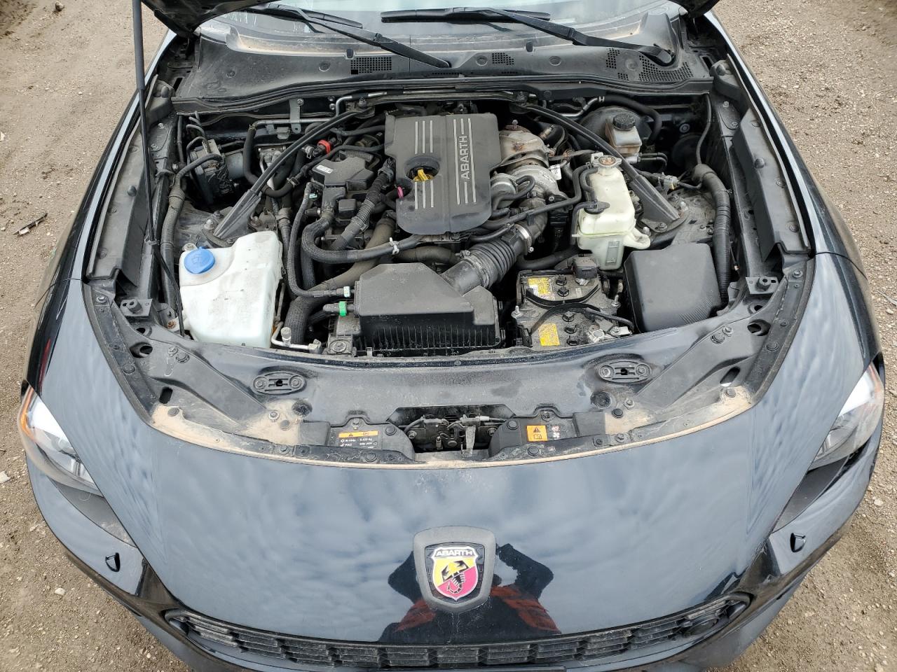 2018 Fiat 124 Spider VIN JC1NFAEK6J0139343 Copart auction photo, side damage thumbnail 11