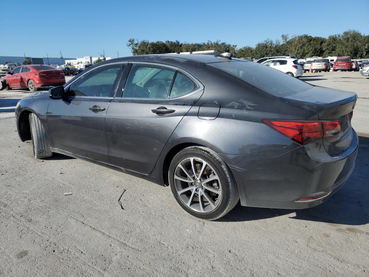 2015 Acura TLX VIN 19UUB2F3XFA006515 Copart auction photo, front end damage thumbnail 2