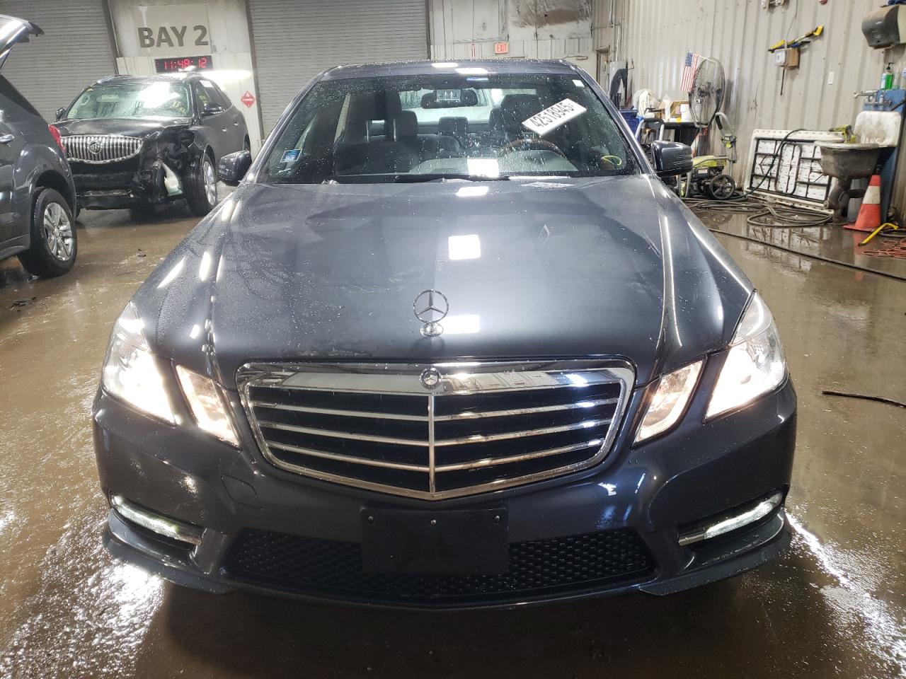 2012 Mercedes-Benz E-klasse VIN WDDHF9BB5CA544180 Copart auction photo, side damage thumbnail 5