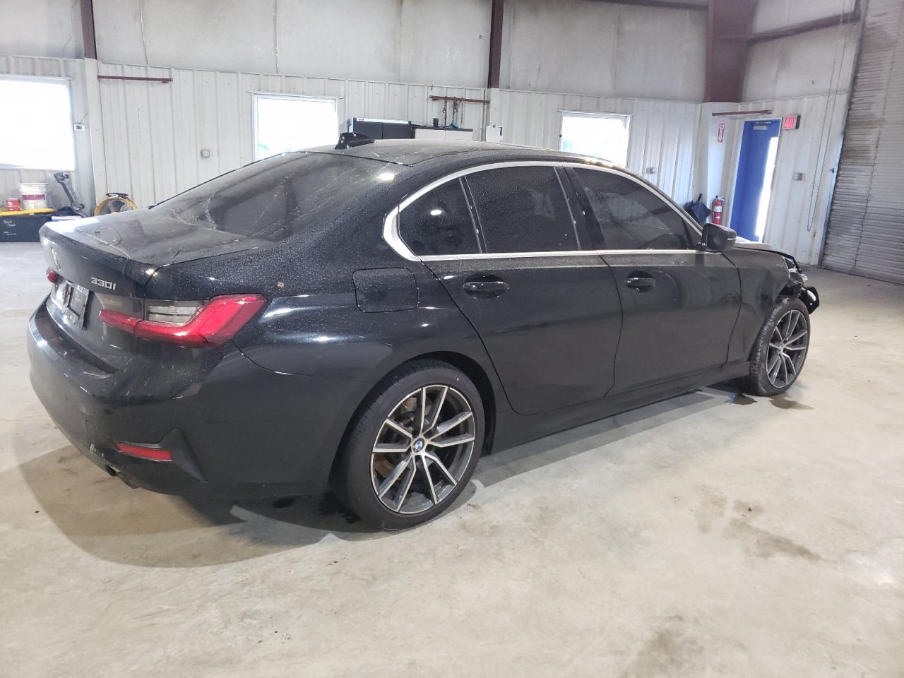 2019 BMW 3er VIN WBA5R7C57KAJ87310 Copart auction photo, front end damage thumbnail 3