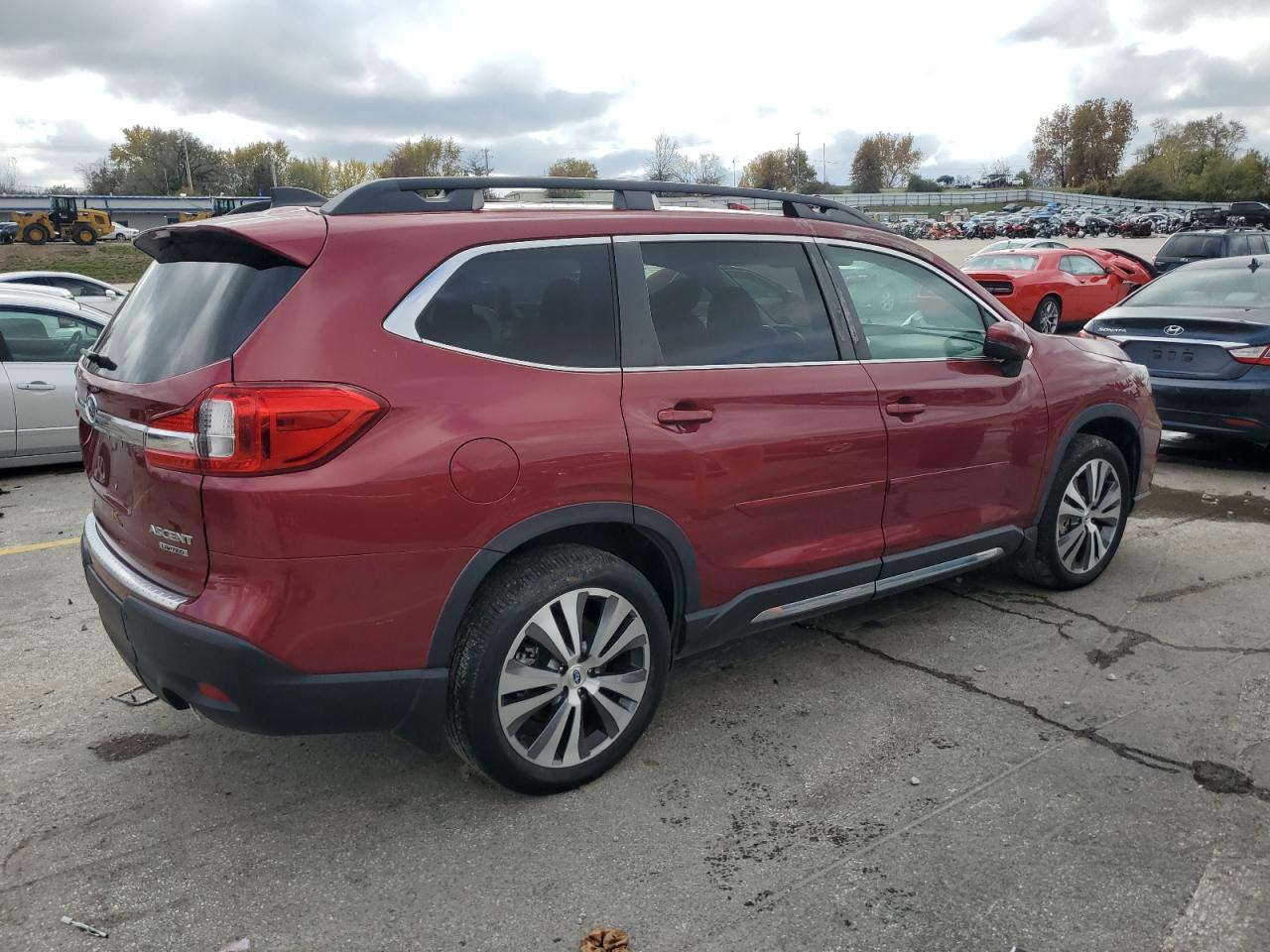2021 Subaru Ascent VIN 4S4WMAPD4M3403136 Copart auction photo, water/flood / rear end damage thumbnail 3