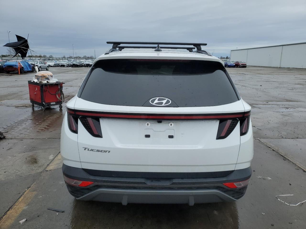 2022 Hyundai Tucson VIN 5NMJE3AE5NH152011 Copart auction photo, front end damage thumbnail 6