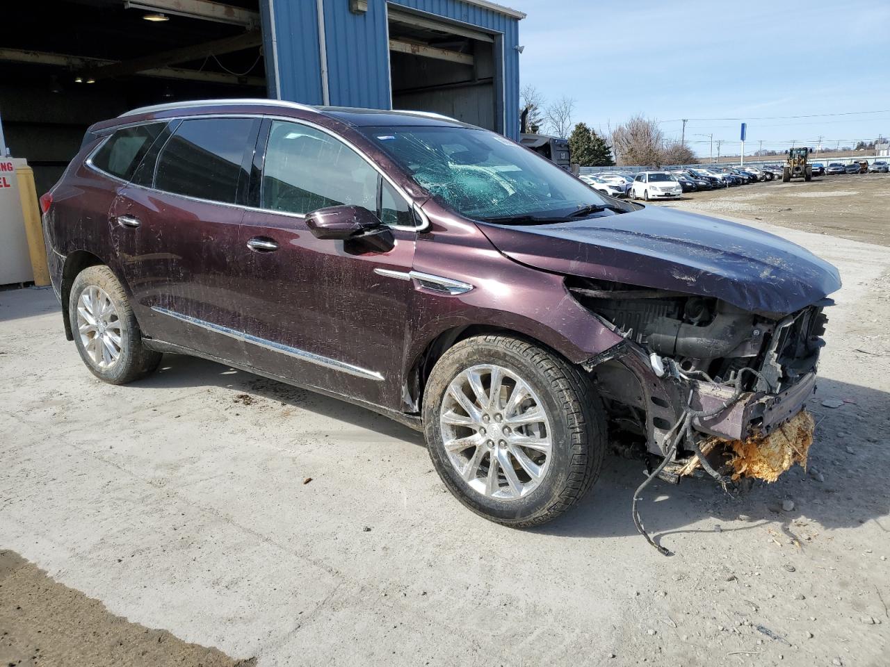 2019 Buick Enclave VIN 5GAEVBKW4KJ225024 Copart auction photo, front end / minor dent/scratches damage thumbnail 4