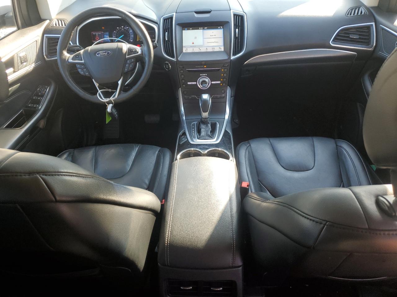 2017 Ford Edge VIN 2FMPK3K92HBB76009 Copart auction photo, front end / side damage thumbnail 8