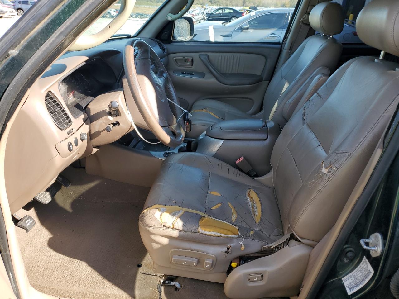 2001 Toyota Sequoia VIN 5TDZT38A11S006451 Copart auction photo, front end damage thumbnail 7