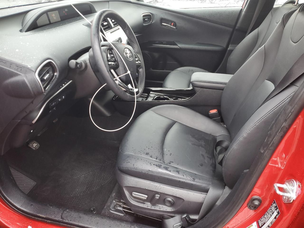 2019 Toyota Prius VIN JTDKARFU9K3081764 Copart auction photo, side / front end damage thumbnail 7