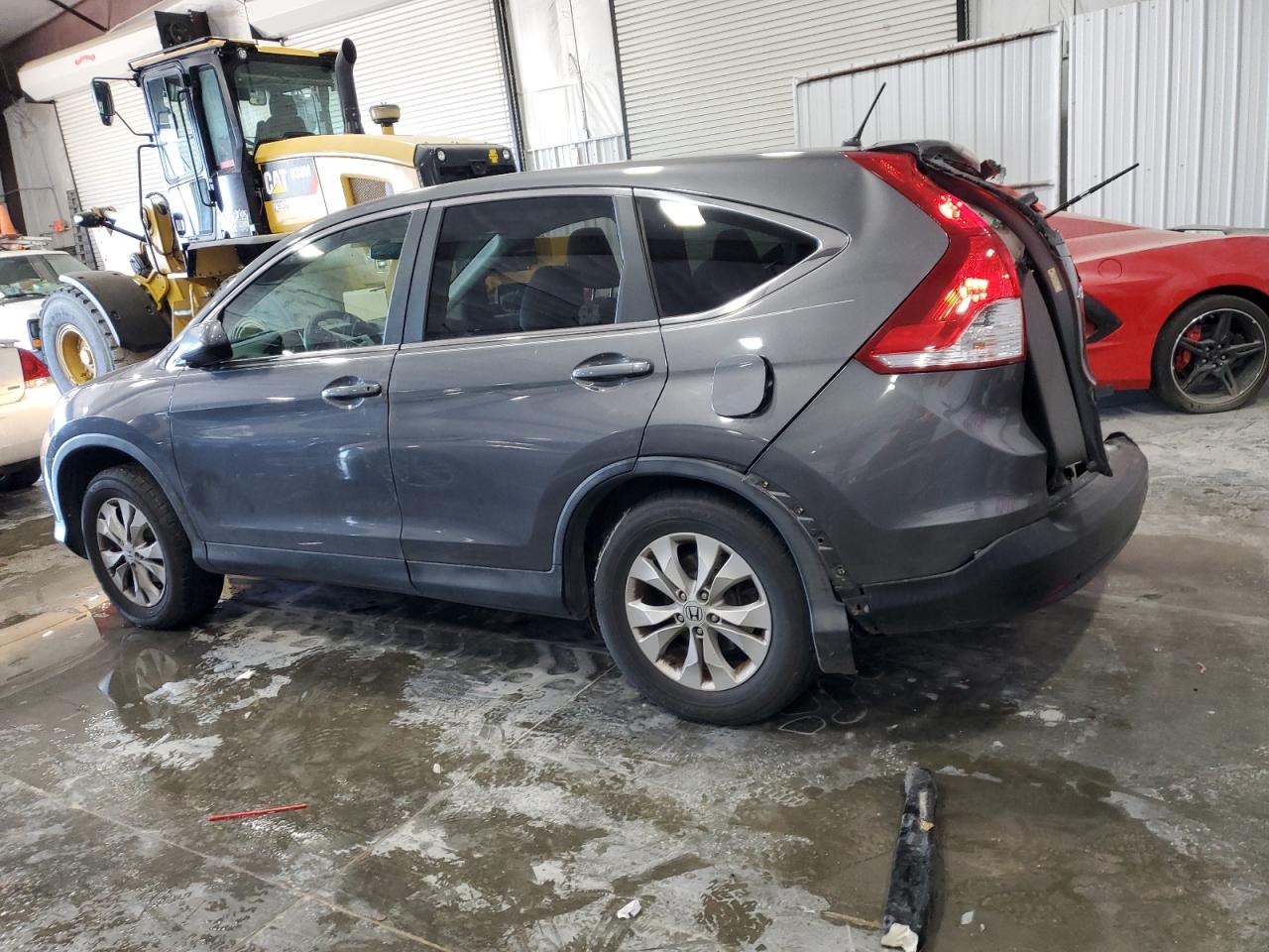 2014 Honda CR-V VIN 2HKRM4H57EH703429 Copart auction photo, all over damage thumbnail 2