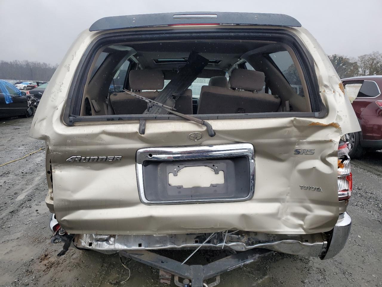 2002 Toyota 4Runner VIN JT3GN86R820220286 Copart auction photo, all over damage thumbnail 6